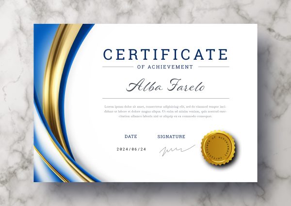 Certificates